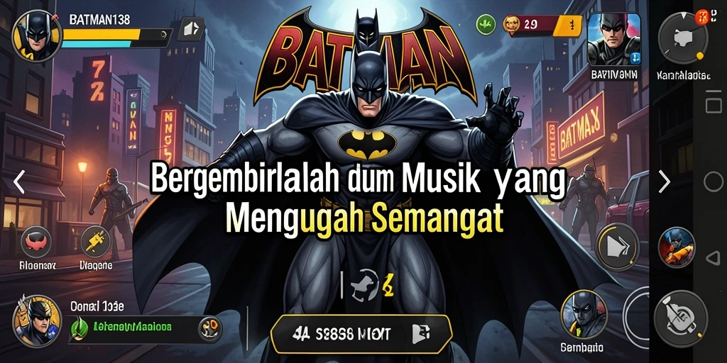 Tampilan gameplay <strong>BATMAN138</strong> yang interaktif dan seru.