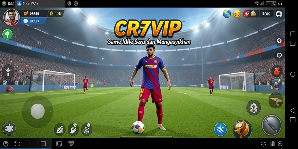 Tampilan permainan CR7VIP dengan gameplay Idle yang menawan.