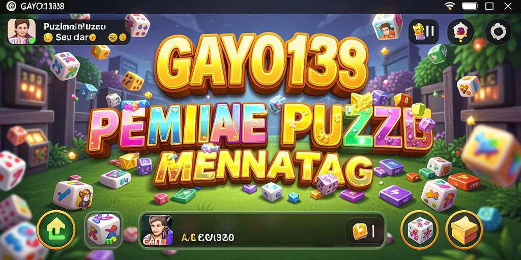 Tampilan gameplay GAYO138 dengan puzzle yang mengasyikkan.