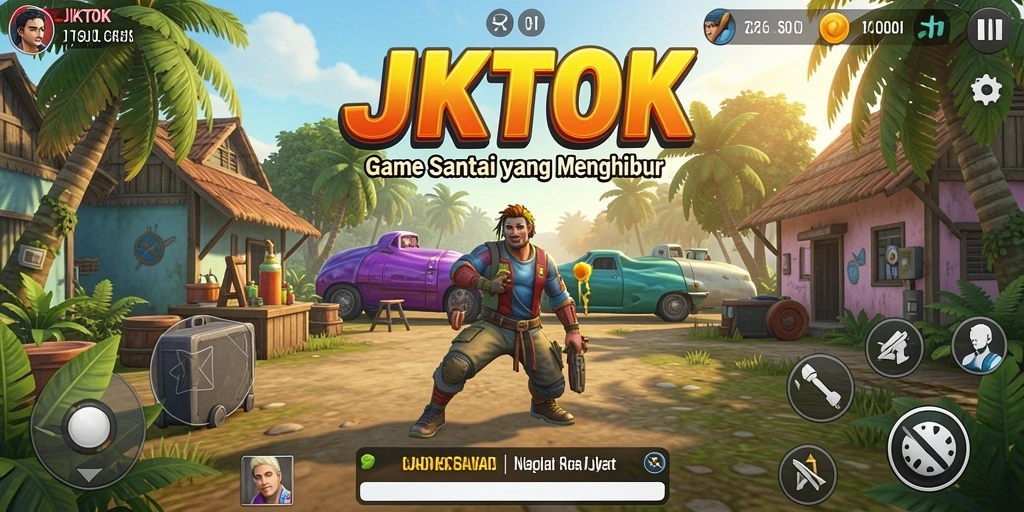 Screenshot permainan JKTOK yang menampilkan momen gameplay yang menarik.
