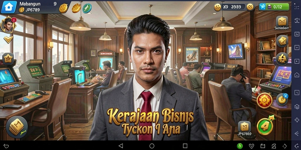 Tampilan gameplay JP6789 dengan elemen bisnis yang menarik.