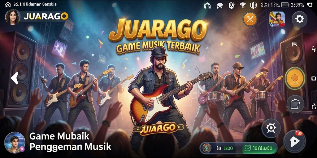 Tampilan gameplay JUARAGO yang seru dan interaktif.