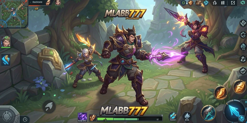 Tangkapan layar utama dari gameplay seru MLBB777 dalam petualangan ARPG.