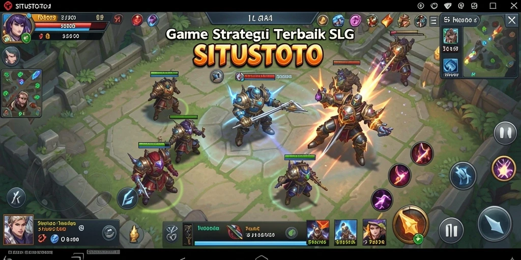 Tampilan gameplay yang menarik dalam SITUSTOTO dengan strategi yang mendalam.