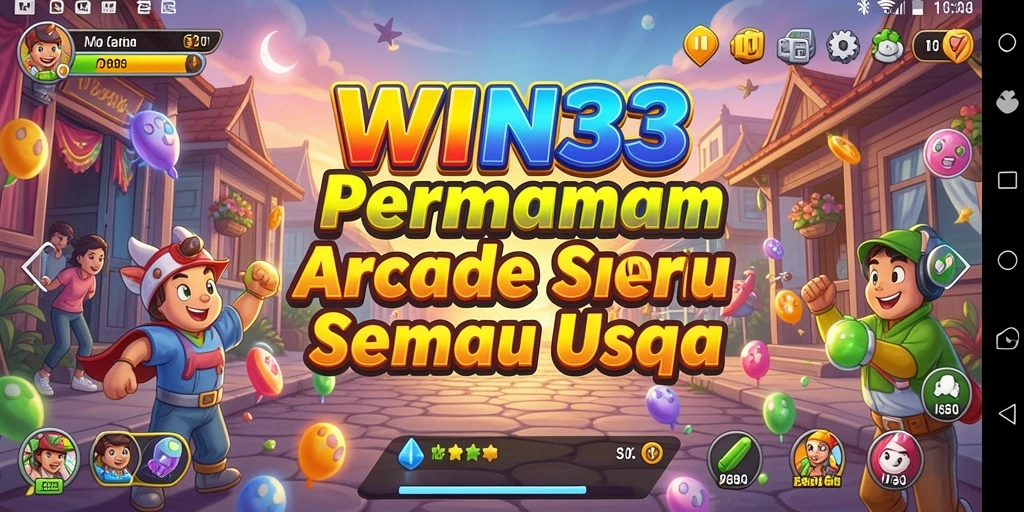 Screenshot gameplay seru dari WIN33 di kategori Arcade.