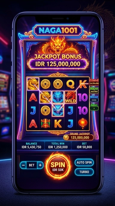 Tampilan utama aplikasi naga1001 dengan berbagai kategori aplikasi.