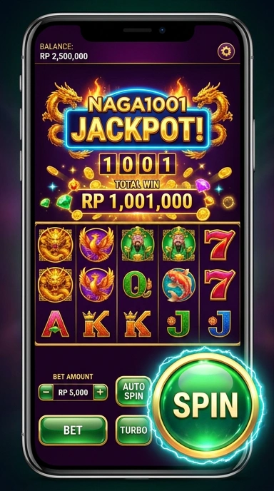 Proses unduh aplikasi di naga1001 yang cepat dan mudah.